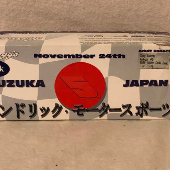 Terry Labonte #5 Kellogg's Corn Flakes Suzuka Japan 1996 Monte Carlo Bank - Picture 8 of 10